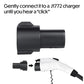 [Best seller in US] Elontess J1772 to Tesla Charging Adapter 60 Amp / 250V AC - Compatible with SAE J1772 Charger (Black)