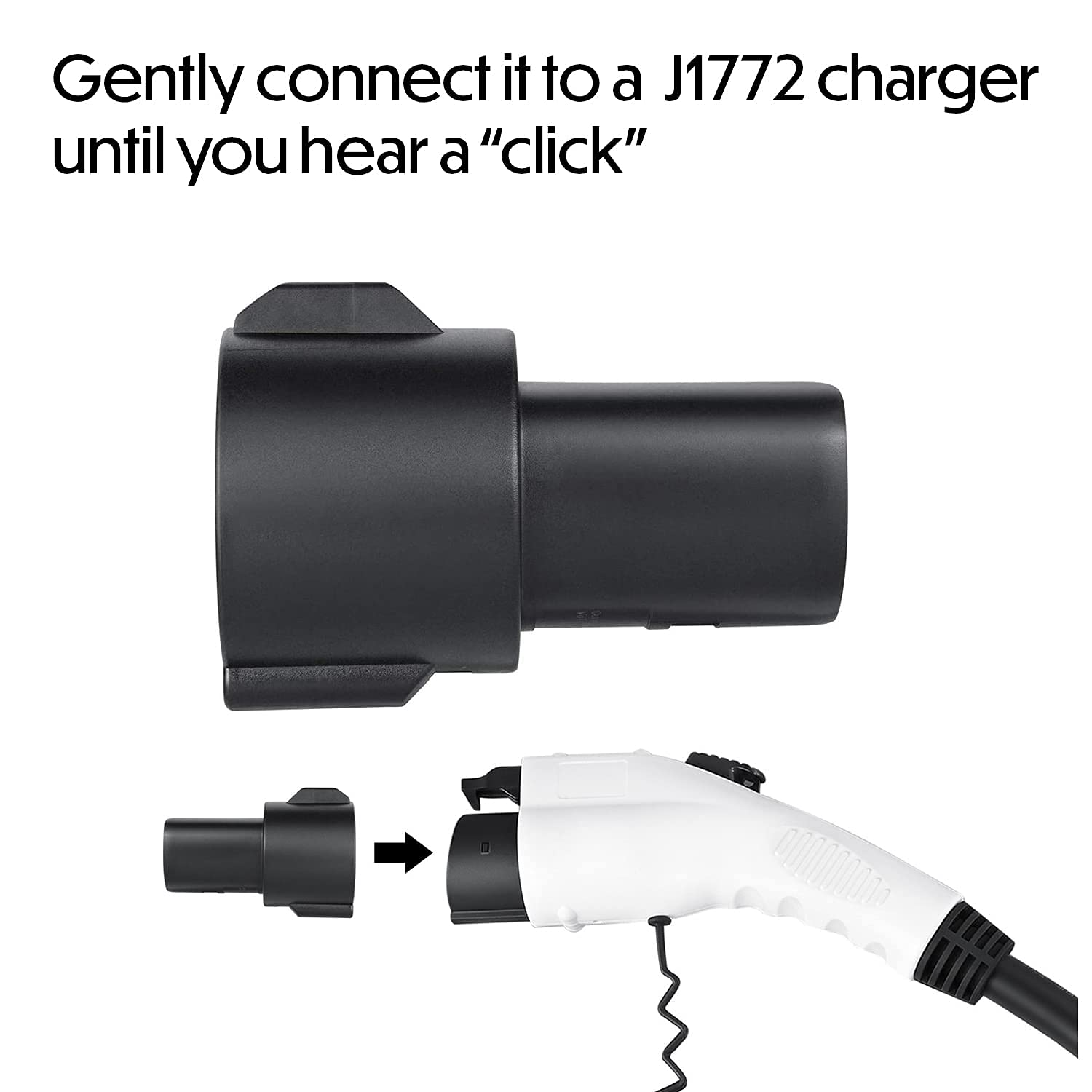 J1772 to Tesla Charging Adapter, Maximize EV Charging Options Compatible  with Tesla Model 3, Y, S, x for Level 1 Level 2 Charging Stations SAE J1772